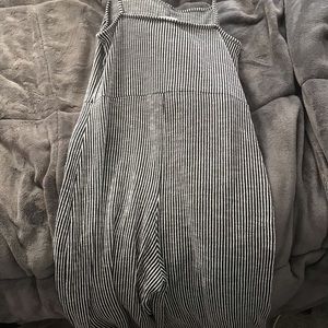 Striped jumpsuit